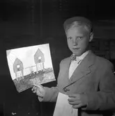 Kooperativa förbundets 50-års jubileum. Teckningstävling, prisutdelning. 29 maj 1949.