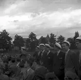 Borgarskolan och Högre Handelsinstitut avslutning. 10 juni 1949.