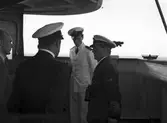 Flottbesök. 2 augusti 1946.