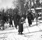 Skidtävlingar på Rödjningen.