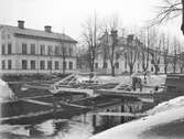 Fältskärsbron över Lillån, Öster. Reportage för Gefle Dagblad
