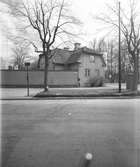 Västra Vägen och Staketgatan. 22 maj 1956