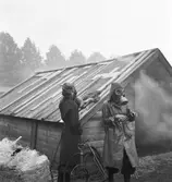 Beredskapsövning för ungdom på Jacob Wennbergs magasin ute på Hamnpiren.