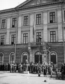 Försvarslånefesten på Rådhustorget