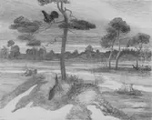 Konstnären Andr. Hansens tavla
