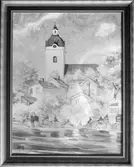 Konstnären Birger Ohlssons tavla