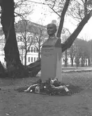 Avtäckning av bysten på Själander. Den 8 november 1942
