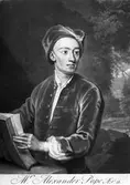 Porträtt. Mr Alexander Pope
