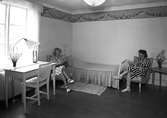 Ett av sovrummen på Furudals bruk. Korsnäs Husmoders- och semesterhem för sina anställda.