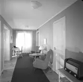 Korridor på Holmsund Herrgård. Korsnäs AB. Den 20 april 1960
