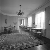 Ett av sällskapsrummen på Holmsund Herrgård. Korsnäs AB. Den 20 april 1960
