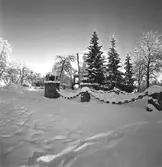 Holmsund en vårvinterdag. Korsnäs AB. Den 21 mars 1961
