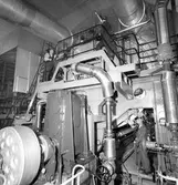 Interiör på pappersbruket. Korsnäs AB. Den 9 september 1961
