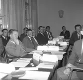 Korsnäs Personaltidning. Sammankomst i Föreningshuset. Korsnäs AB. År 1961
