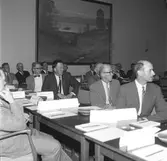 Korsnäs Personaltidning. Sammankomst i Föreningshuset. Korsnäs AB. År 1961
