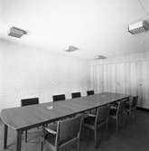 Koferensrum på Marma - Långrör. Korsnäs AB. Den 26 mars 1962
