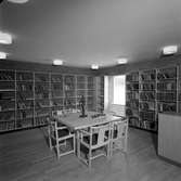 Bibliotek på Marma - Långrör. Korsnäs AB. Den 26 mars 1962
