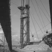 Gamla kabelkranar. Korsnäs AB. Den 7 maj 1962
