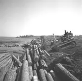 Timmertruck. Korsnäs AB. Den 15 juni 1962
