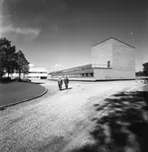 Byggnad.  Korsnäs AB. Den 22 augusti 1962.
