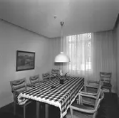 Interiör. Korsnäs AB. Den 14 april 1963.  (Föreningshuset, Holmsund eller Huvudkontoret)
