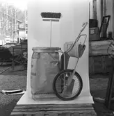 Papperssäckar och Ställningar. Korsnäs. Den 22 april 1964
