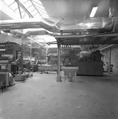 Maskiner från Säckfabriken. Korsnäs AB. Den 23 april 1965
