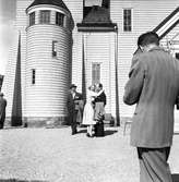 Medaljutdelning i Bomhus kyrka. Korsnäs AB