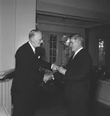 Medaljutdelning i Bomhus kyrka. Korsnäs AB