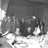 Medaljfest med körsång i Föreningshuset. Korsnäs AB