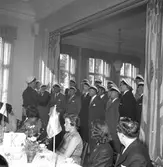 Medaljfest med körsång i Föreningshuset. Korsnäs AB