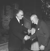 Kyrka. Medaljutdelning. Korsnäs AB