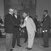 100-årsjubileum. 1855-1955. Korsnäs AB. Festdeltagare i Föreningshuset