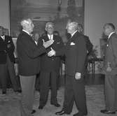 100-årsjubileum. 1855-1955. Korsnäs AB. Festdeltagare i Föreningshuset