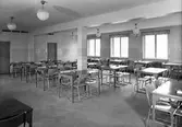 Stockholms Siporex AB. Interiör från personalmatsalen