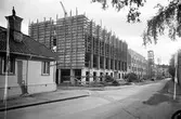 Stockholms Siporex AB. Nybygge vid Hamiltongatan. Den 14 oktober 1954

