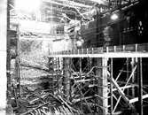 Interiör av nya Pannhuset. Korsnäs AB. Den 28 maj 1931
