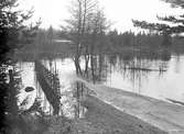 Översvämning. Eventuellt året 1936 eller 1937