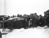 Olycka på isracing för bilar