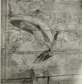 Sannolikt Jesu uppståndelse, krigsknektarna, målning i Väderskärs kapell.
Byggt 1590 och flyttat till platsen 1615.