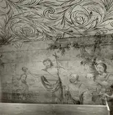 Detalj av målningen i kapellet på Väderskär, Loftahammars socken.