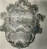 Epitafium i Döderhults kyrka.