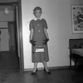 Karlskoga, bildsidan. Modevisning, m.m.
8 oktober 1955.