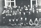 Skolkort från Skytteanska skolan, troligen kring 1890.