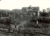 Ett äldre par i Gissebo, Fredriksberg 1924.