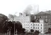 Ångkvarnsbranden 6 juli 1935.