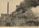 Ångkvarnens brand den 6 juli 1935.