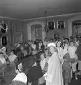 Gefle Husmodersförening, Garden-Party i slottsträdgården. Den  22 juli 1946