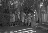 Barnrikefamilj Andersson, Hagaström. Den 9 augusti 1949