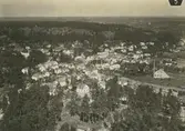 Flygfoto över Gamleby samhälle.